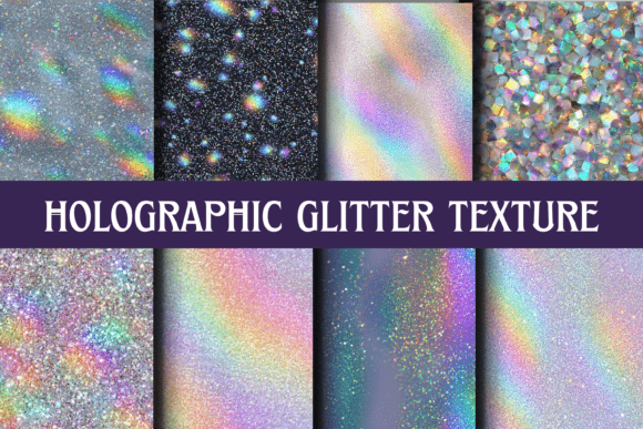 Download Holographic Glitter Texture - Glitter Collection