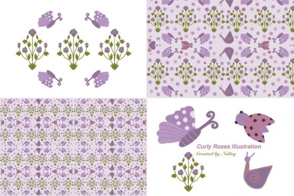 Download Purple Roses Illustration - Premium Resources