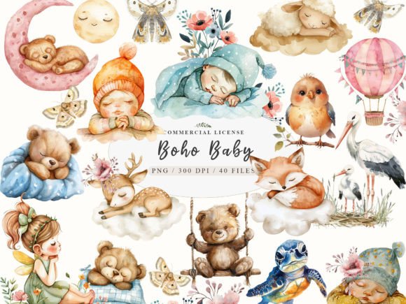 Download Gender Reveal Png, Sleeping Baby Animals - Baby Collection
