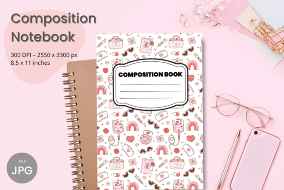 Download Composition Book Cover Teacher KDP - Teacher Collection