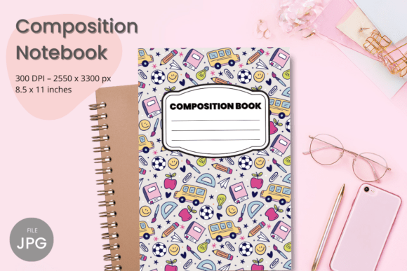 Download Composition Book Cover Teacher KDP - Teacher Collection
