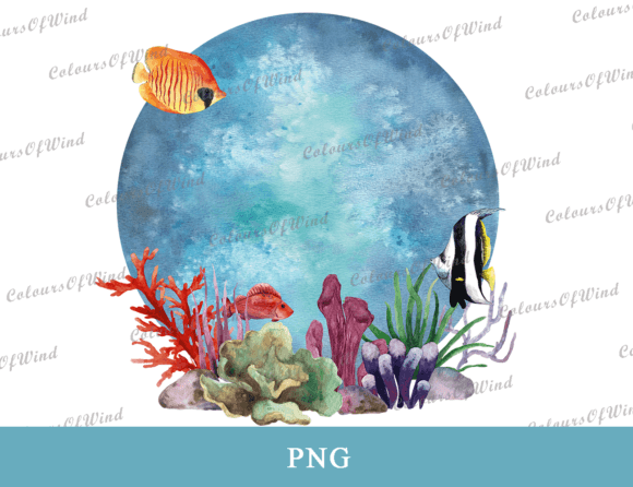 Download Ocean Baby Shower Frame Clipart PNG - Baby Collection