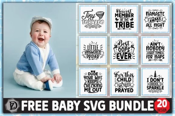 Download Free Baby SVG Bundle - Baby Collection
