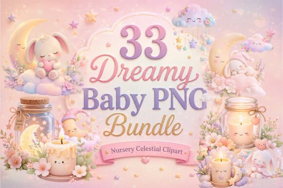 Download Dreamy-Baby-Nursery-PNG-Bundle-33 - Baby Collection