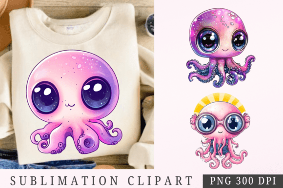Download Kawaii Cute Baby Octopus PNG - Baby Collection