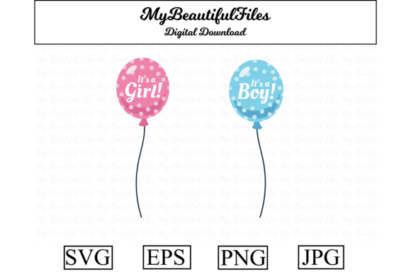 Download Baby Gender Reveal Illustration - Baby Collection