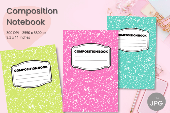 Download Composition Book Cover Teacher KDP - Teacher Collection