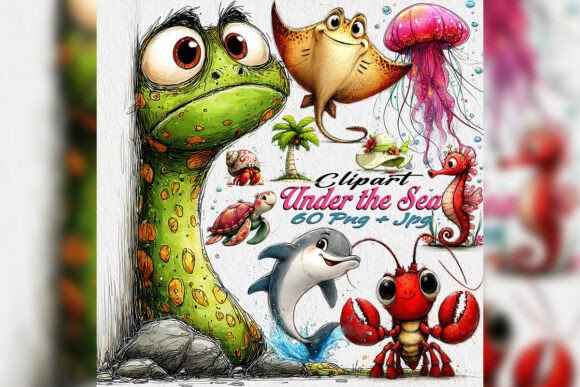 Download Whimsical Under Sea Clipart Baby Shower - Baby Collection