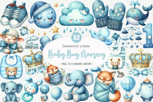 Download Baby Boy Nursery PNG - Baby Collection