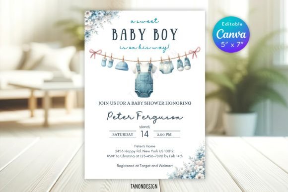Download Boy Baby Shower Invitation L Baby Cloth - Baby Collection