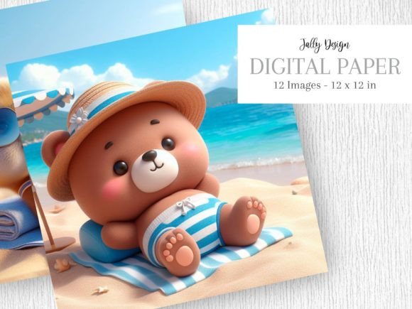 Download Cute Baby Animals Laying on the Beach 7 - Baby Collection